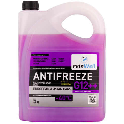 Антифриз G12++ RW-05 - 5 л